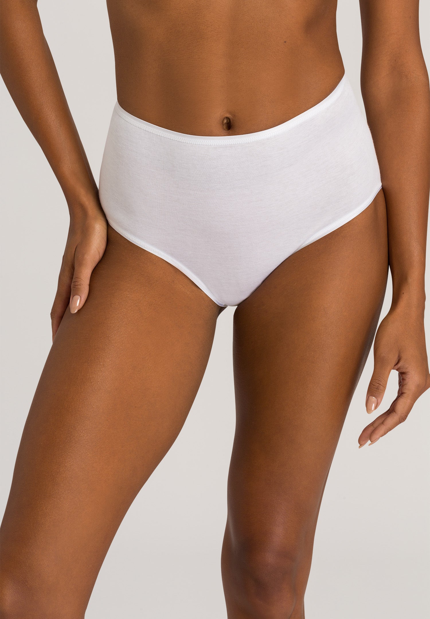 71625 Cotton Seamless Full Brief - 101 White