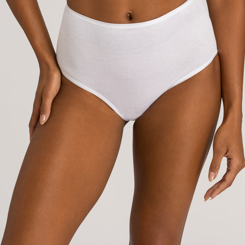 71625 Cotton Seamless Full Brief - 101 White