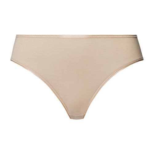 Cotton Seamless Hi Cut Brief | Iced Cappuccino 71626-2846