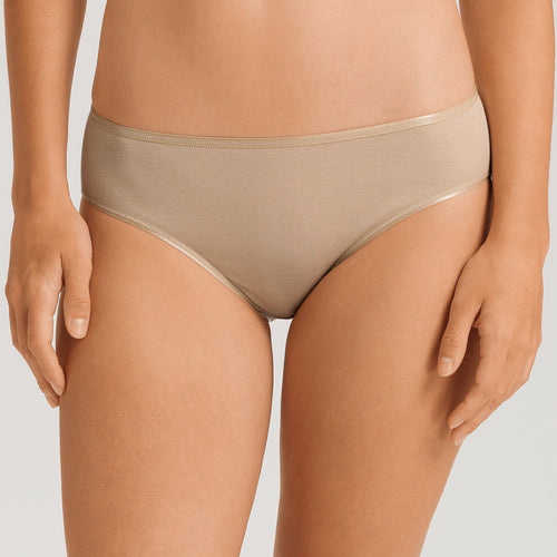 Cotton Seamless Hi Cut Brief | Iced Cappuccino 71626-2846