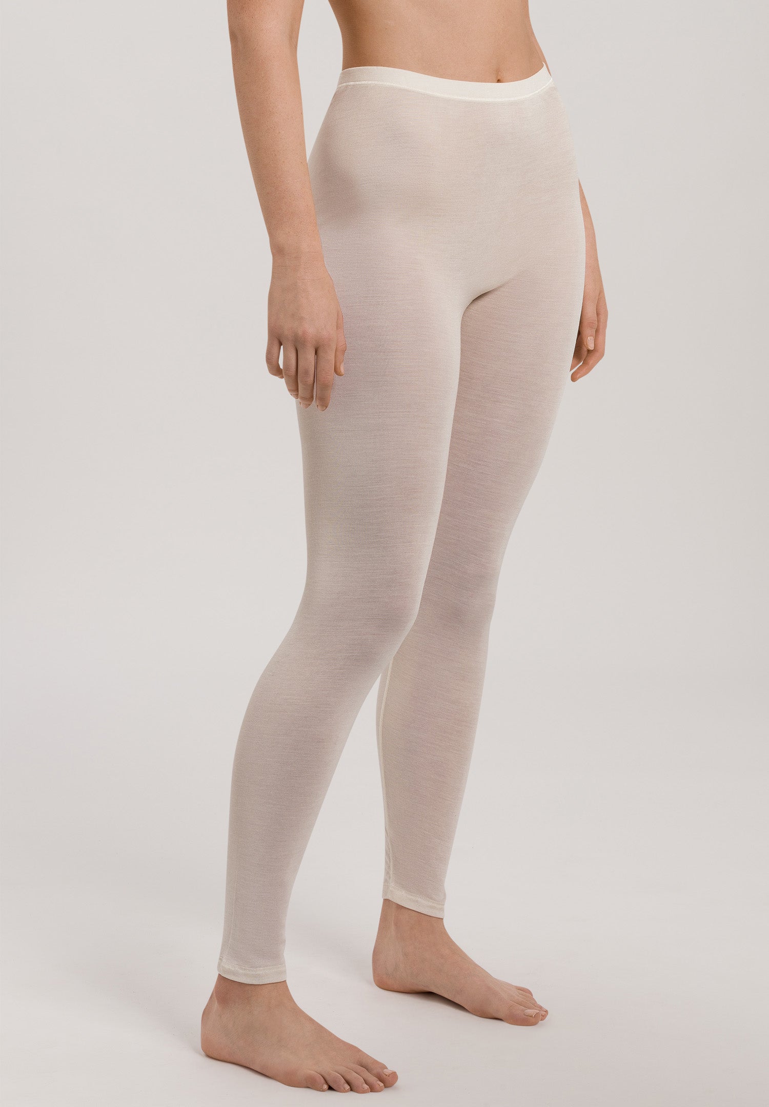 71710 Pure Silk Leggings - 116 Pale Cream