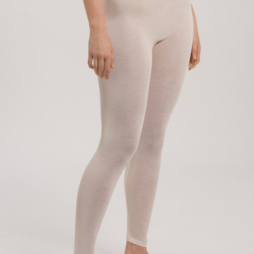 71710 Pure Silk Leggings - 116 Pale Cream