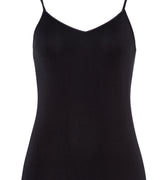 71716 Pure Silk Spaghetti Cami - 019 Black