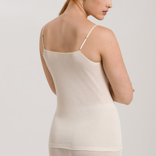 71716 Pure Silk Spaghetti Cami - 116 Pale Cream