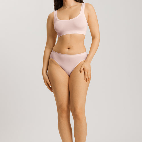 71812 Touch Feeling Hi Cut Brief - 1393 Rose Cream