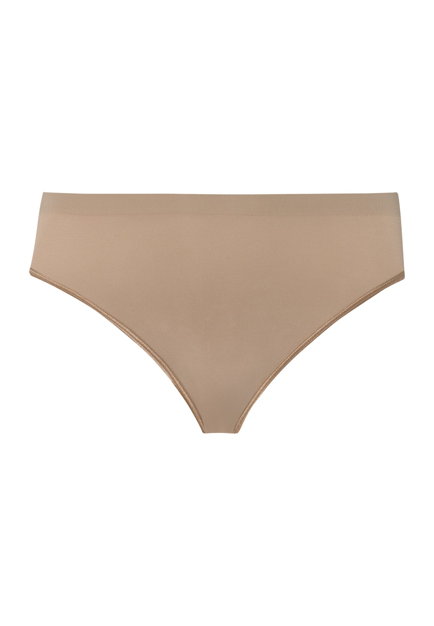 71812 Touch Feeling High-Cut Brief - 2828 Deep Taupe