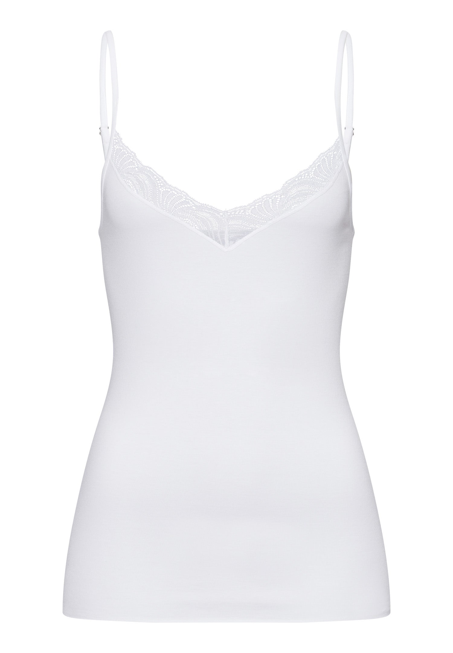 71836 Cotton Delight Spaghetti Cami - 101 White