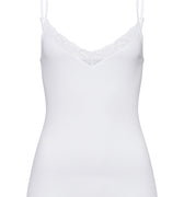 71836 Cotton Delight Spaghetti Cami - 101 White