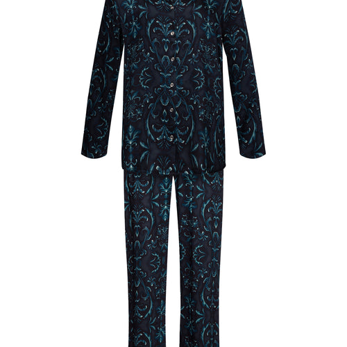 Marlene Long Sleeve Pajama Set | Glowing Damask 72415-2163