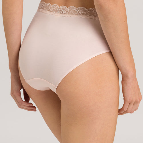 72436 Cotton Lace Full Brief - 1381 Powder