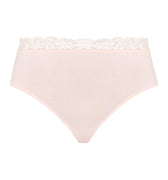 72436 Cotton Lace Full Brief - 1381 Powder