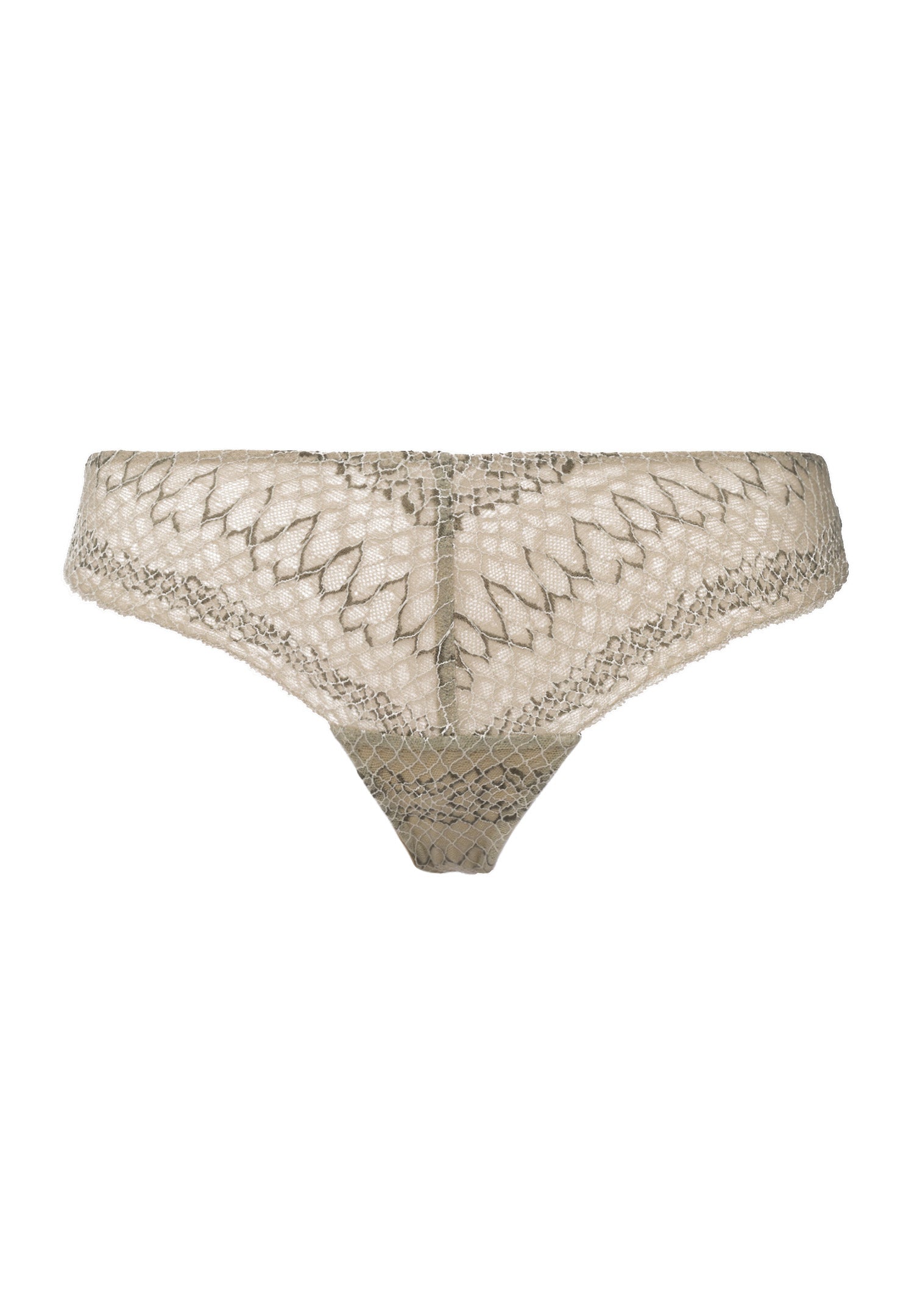 72942 Thalie Thong - 2375 Animal Lace Coriander