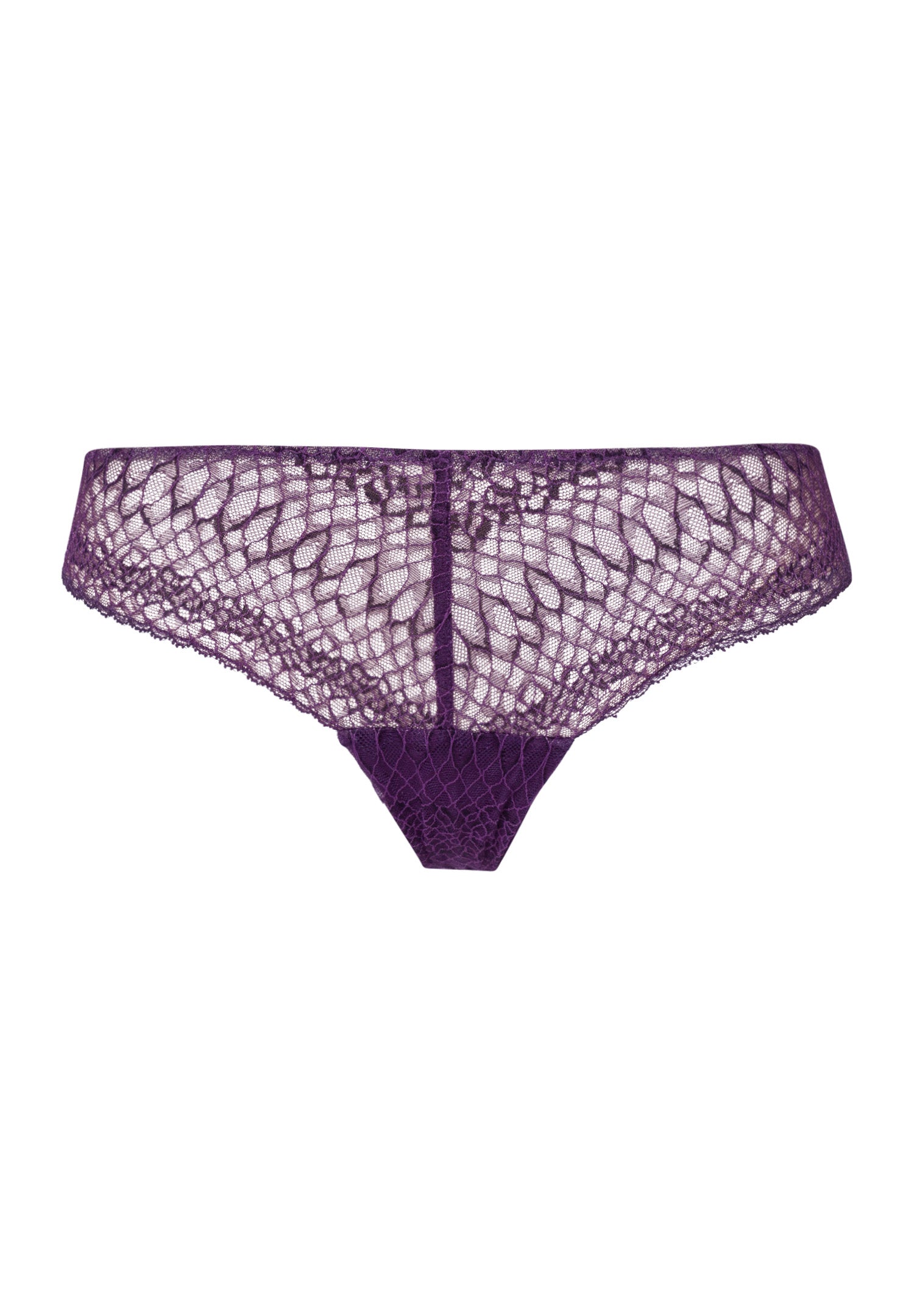 72942 Thalie Thong - 2376 Animal Lace Boysenberry