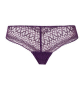 72942 Thalie Thong - 2376 Animal Lace Boysenberry