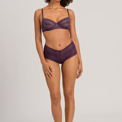 72943 Thalie Boyleg - 2376 Animal Lace Boysenberry