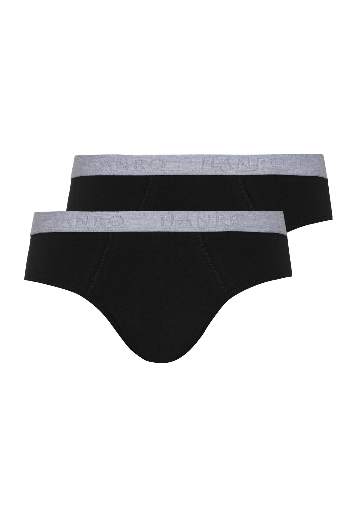 73075 Cotton Essentials Briefs 2-Pack - 019 Black