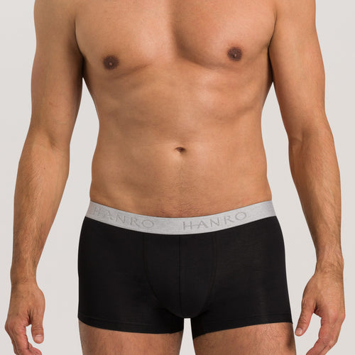 73078 Cotton Essentials Boxer Briefs 2-Pack - 019 Black