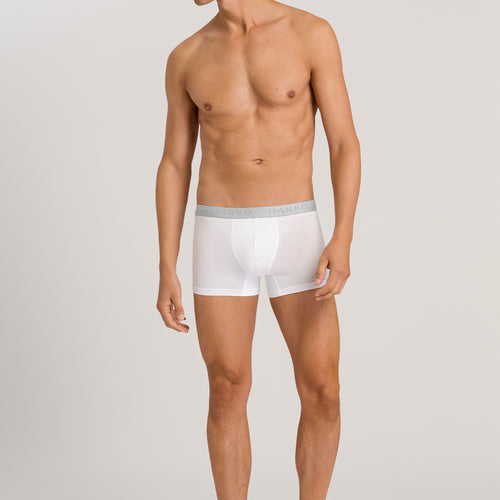 73078 Cotton Essentials Boxer Briefs 2-Pack - 101 White