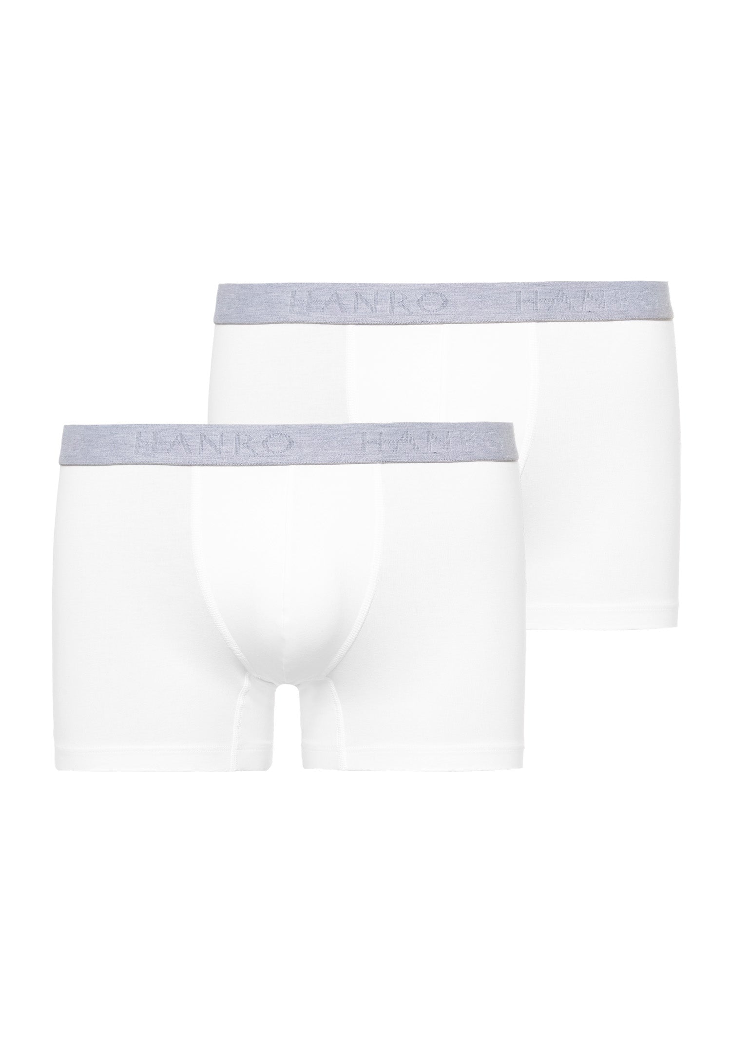 73078 Cotton Essentials Boxer Briefs 2-Pack - 101 White