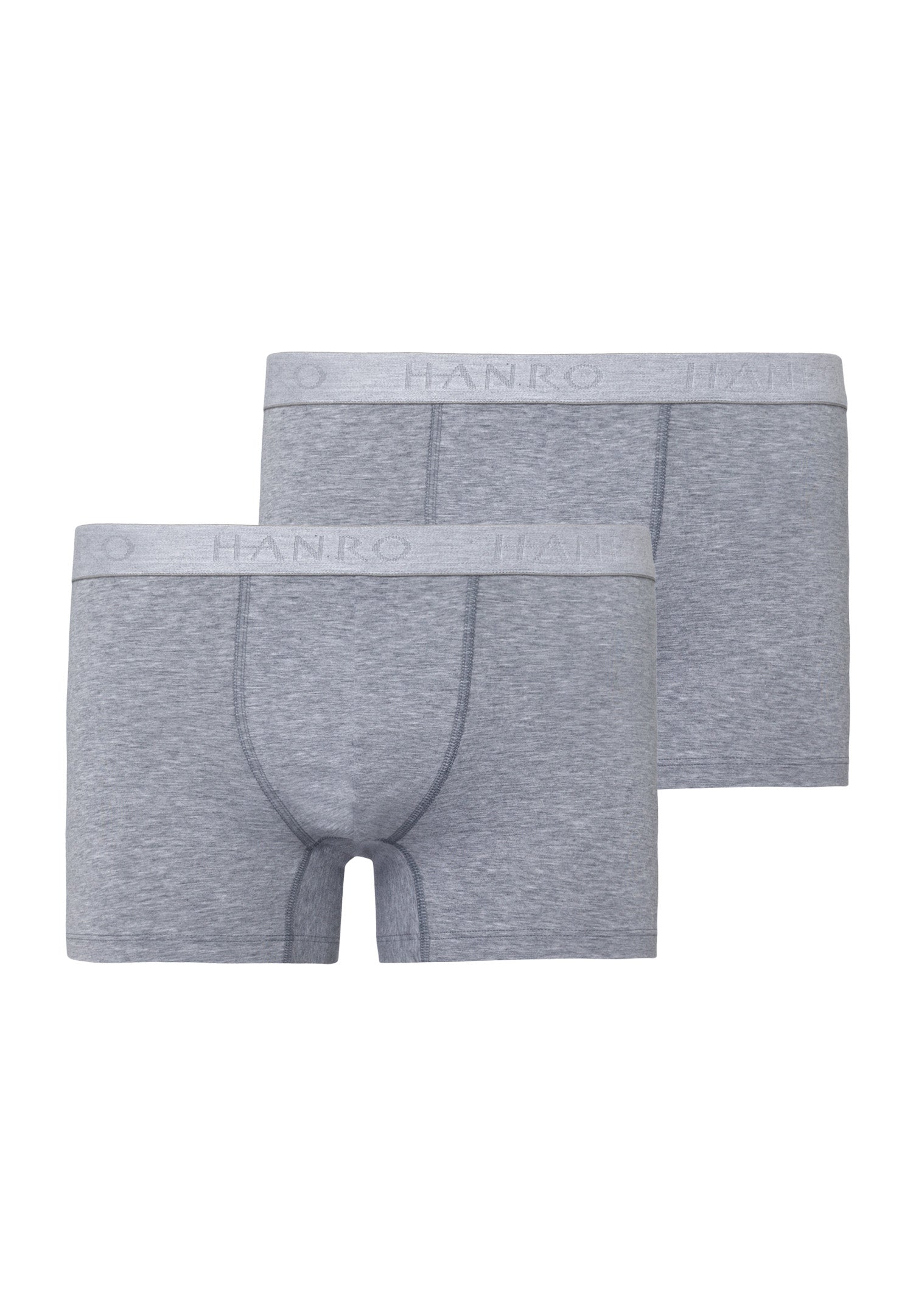 73078 Cotton Essentials Boxer Briefs 2-Pack - 1961 Light Melange