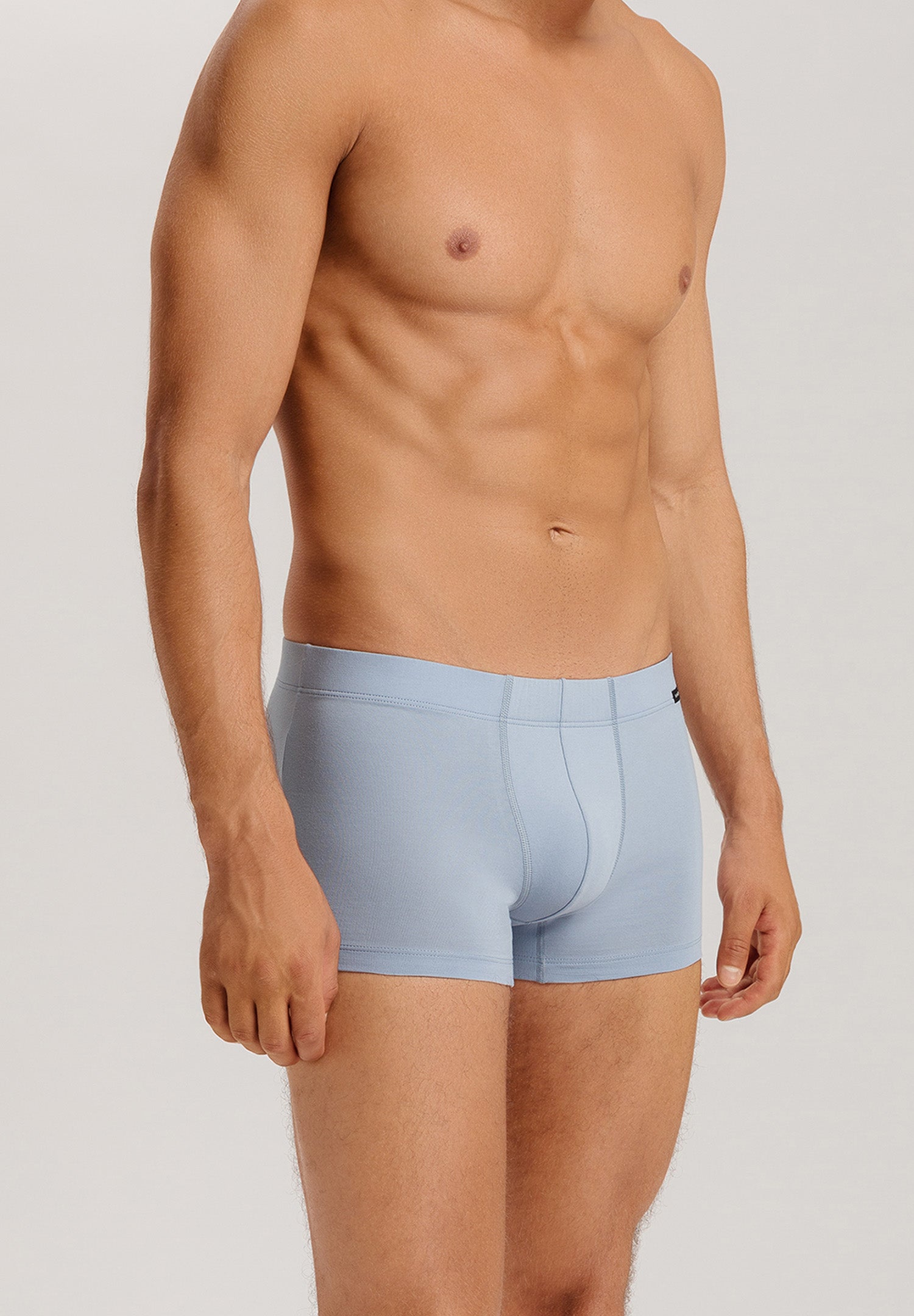 Cotton Essentials 2 Pack Boxer Brief With Covered Waistband | Deep Navy/Sea Breeze 73079-3021