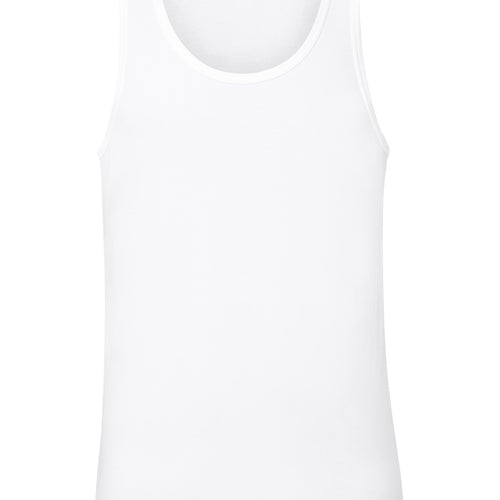 73087 Cotton Superior Tank Top - 101 White