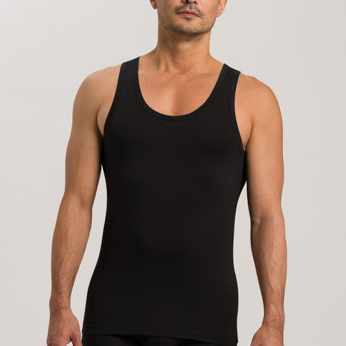 73087 Cotton Superior Tank Top - 199 Black