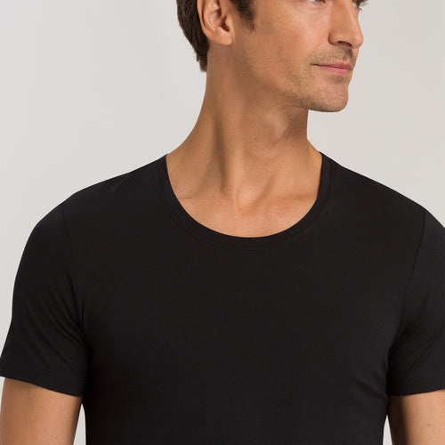 73088 Cotton Superior Crewneck T-Shirt - 199 Black