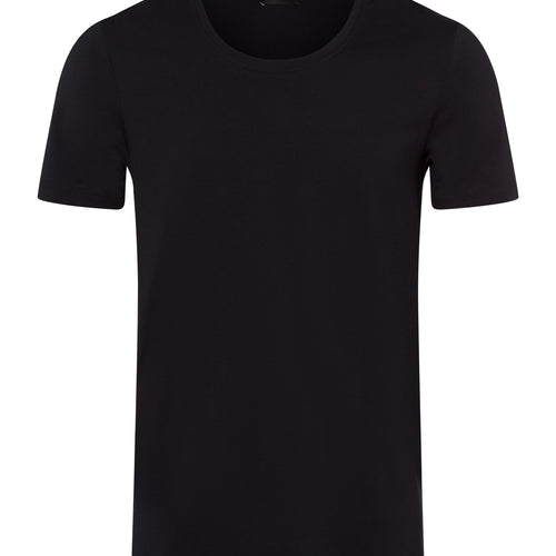 73088 Cotton Superior Crewneck T-Shirt - 199 Black