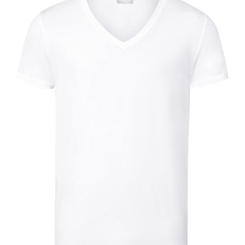 73089 Cotton Superior V-Neck Shirt - 101 White