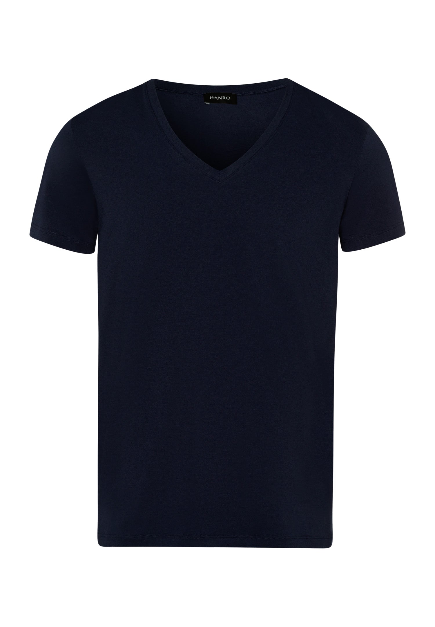 73089 Cotton Superior V-Neck Shirt - 593 Midnight Navy