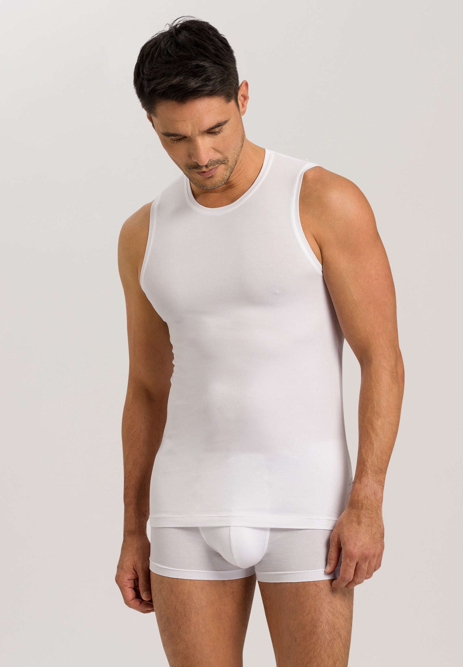 Cotton Superior Cotton Tank Top | White 73098-101