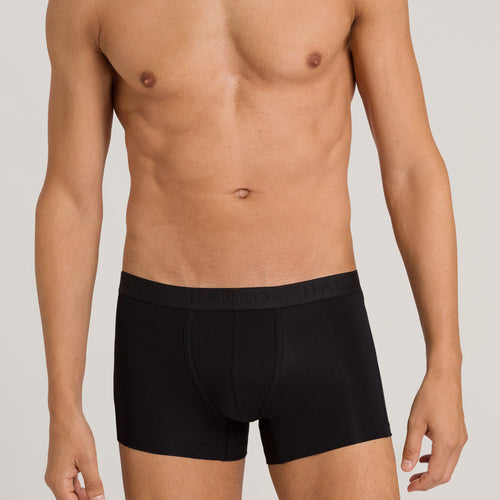 73102 Cotton Essentials Boxer Briefs - 0900 All Black