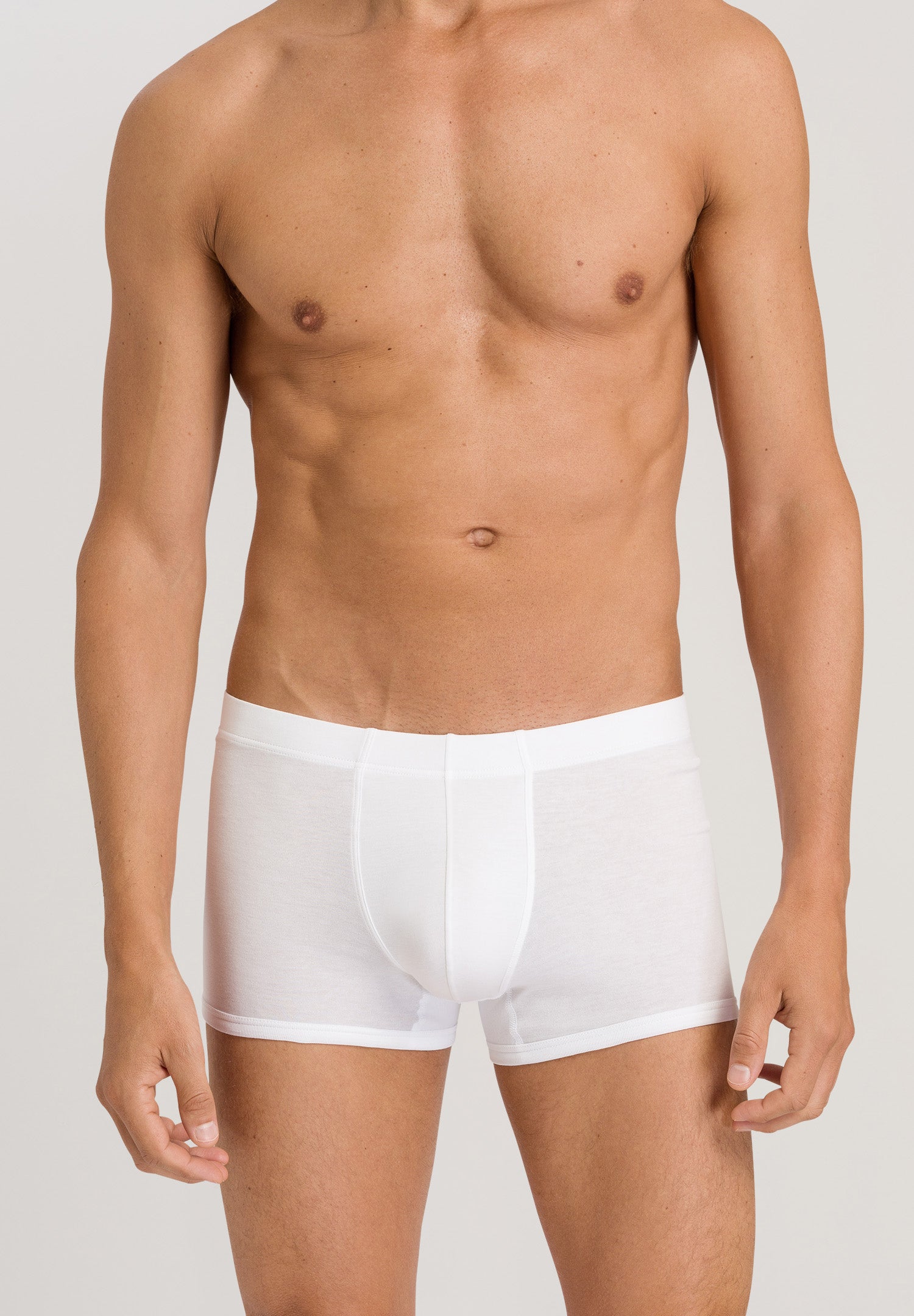 73171 Sea Island Cotton Boxer Brief - 101 White