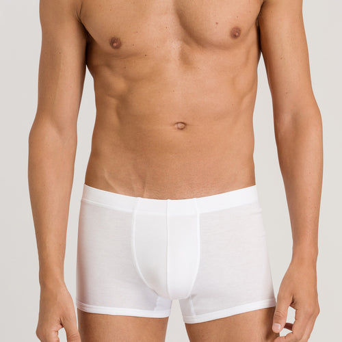 73171 Sea Island Cotton Boxer Brief - 101 White