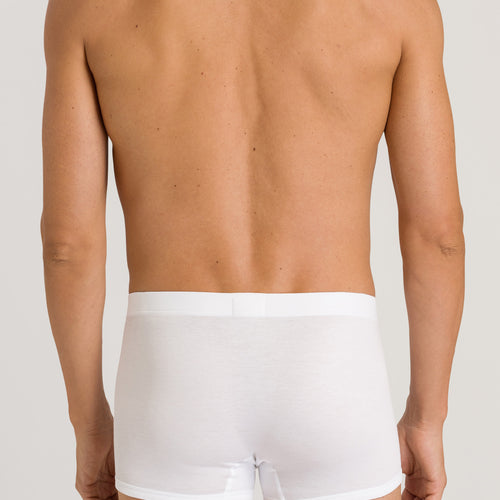 73171 Sea Island Cotton Boxer Brief - 101 White