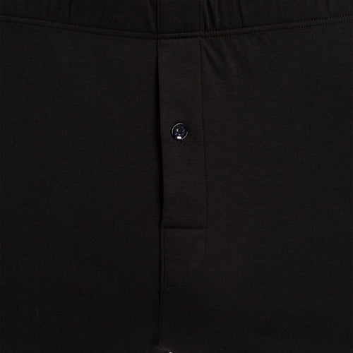 73172 Sea Island Cotton Boxer - 019 Black