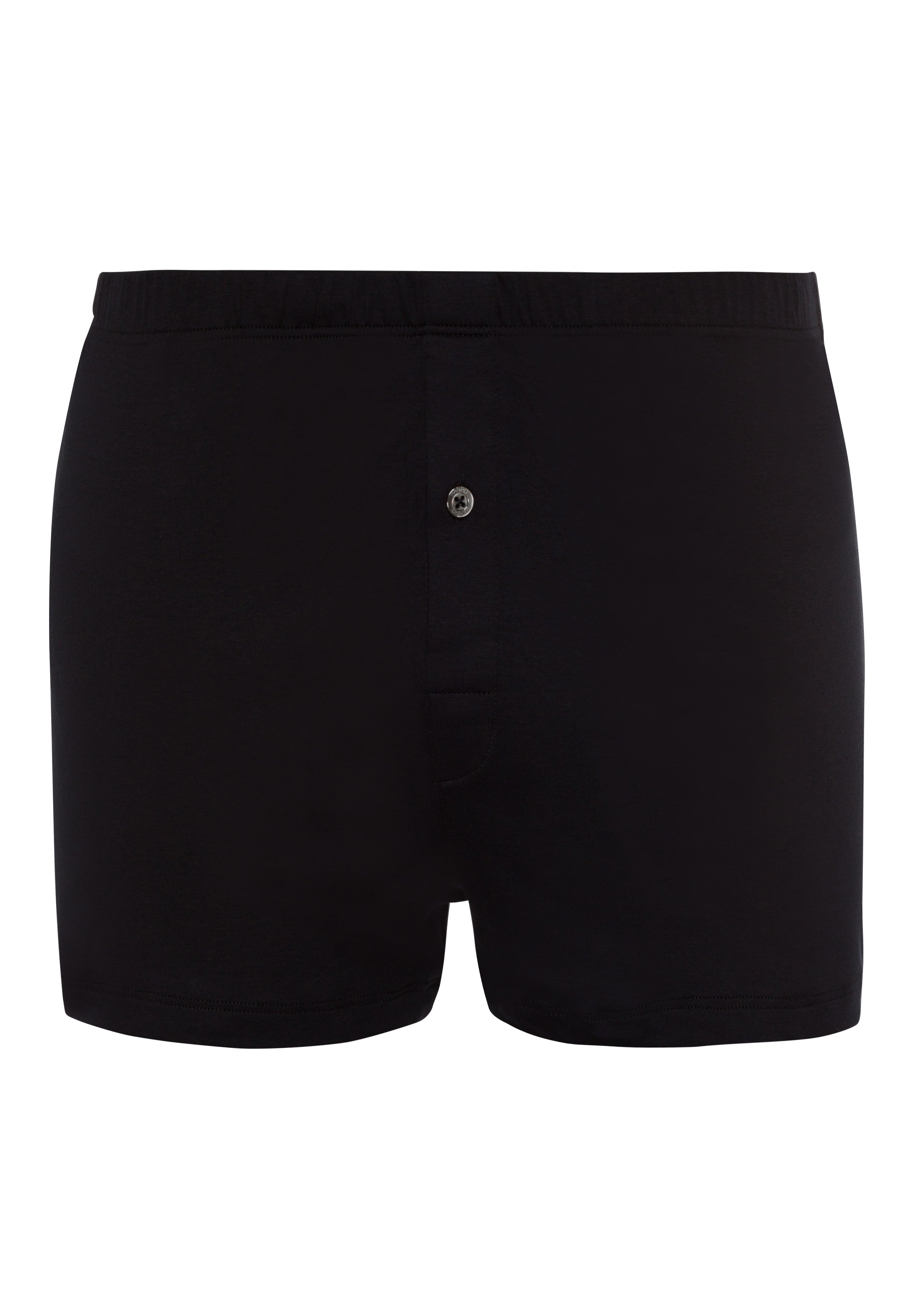 73172 Sea Island Cotton Boxer - 019 Black