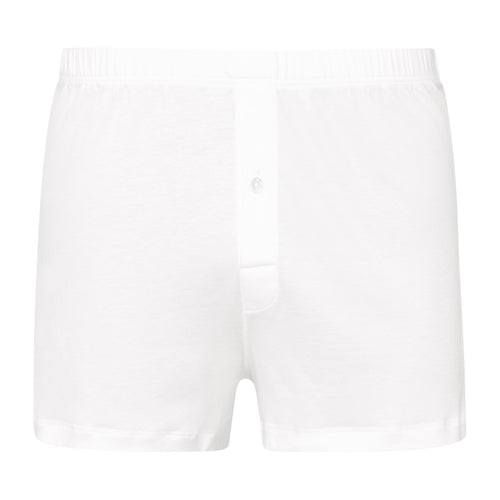 73172 Sea Island Cotton Boxer - 101 White