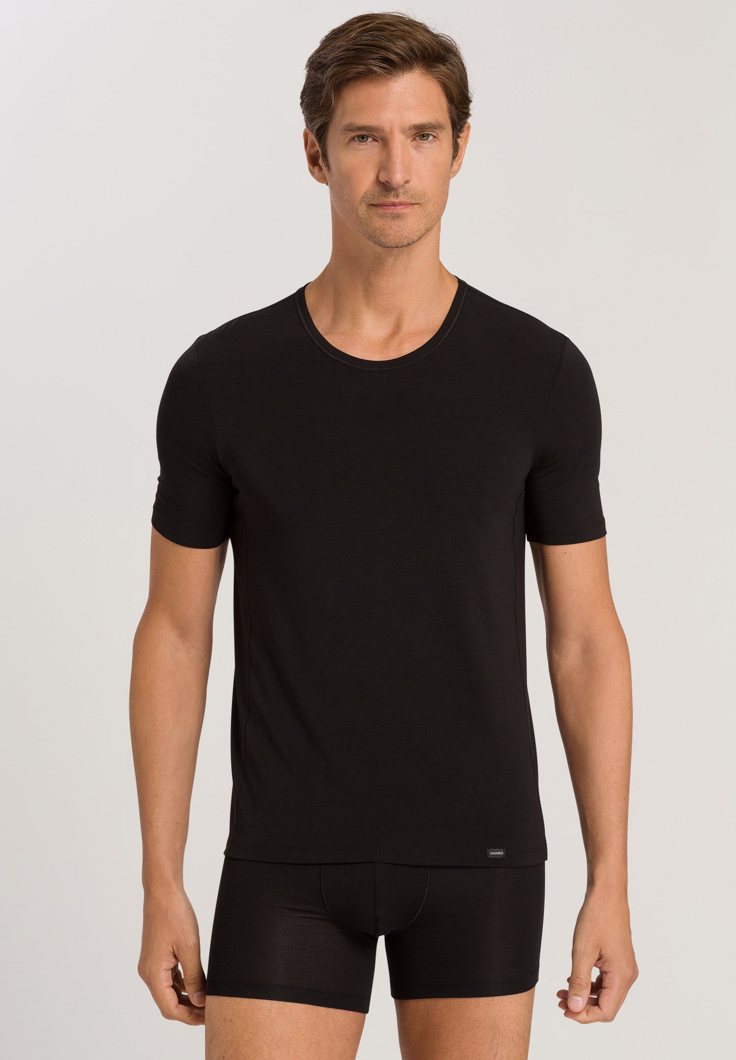 73184 Natural Function Short Sleeve Shirt - 2197 Deep Black