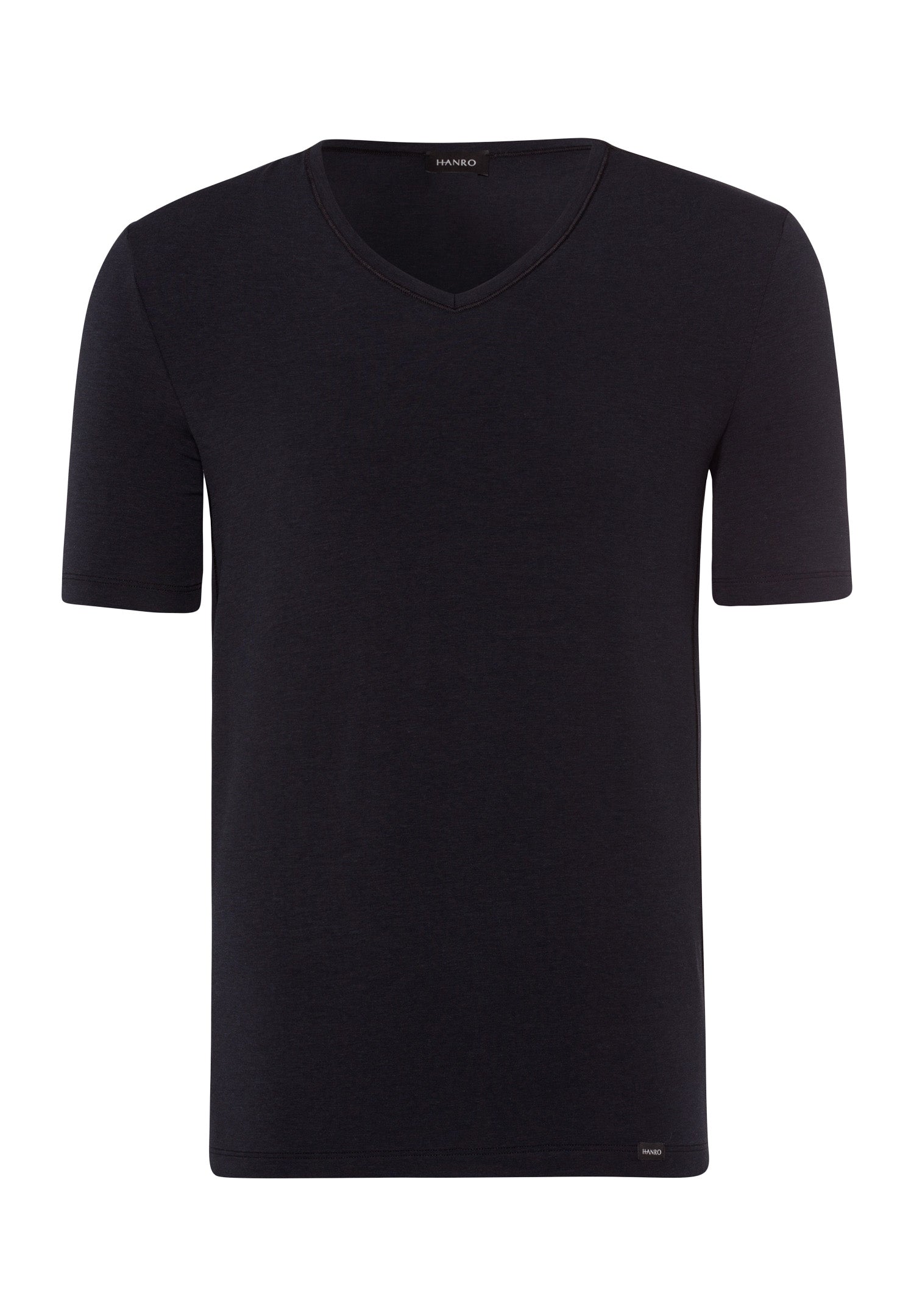 73185 Natural Function Short Sleeve V-Neck Shirt - 2197 Deep Black