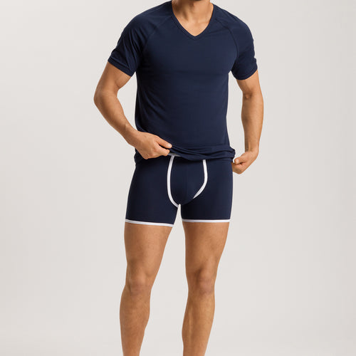 73211 Pierre Boxer Briefs - 1610 Deep Navy