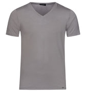 73229 Harry Short Sleeve Shirt V-Neck - 2686 Nordic Grey