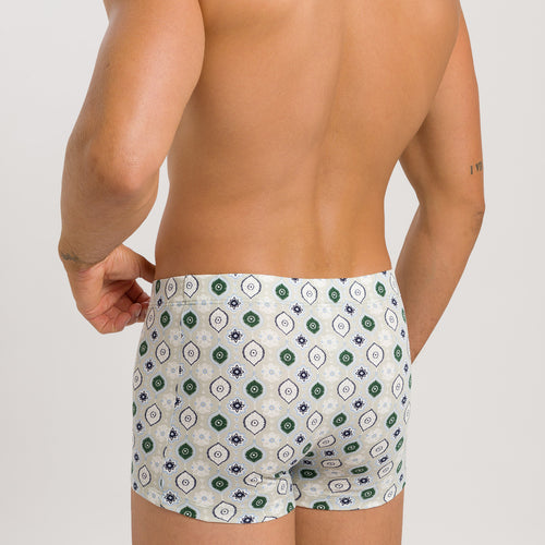 73289 Fancy Jersey BOXER BRIEFS - 1234 Floral Minimal