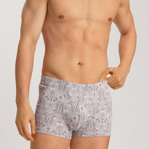 73289 Fancy Jersey BOXER BRIEFS - 2193 Pin Patternwork Light