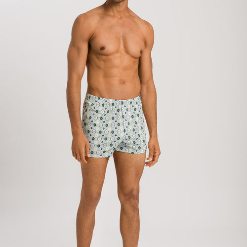 73290 Fancy Jersey KNIT BOXERS - 1234 Floral Minimal