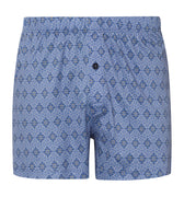 73290 Fancy Jersey KNIT BOXERS - 2885 Blue Mosaic