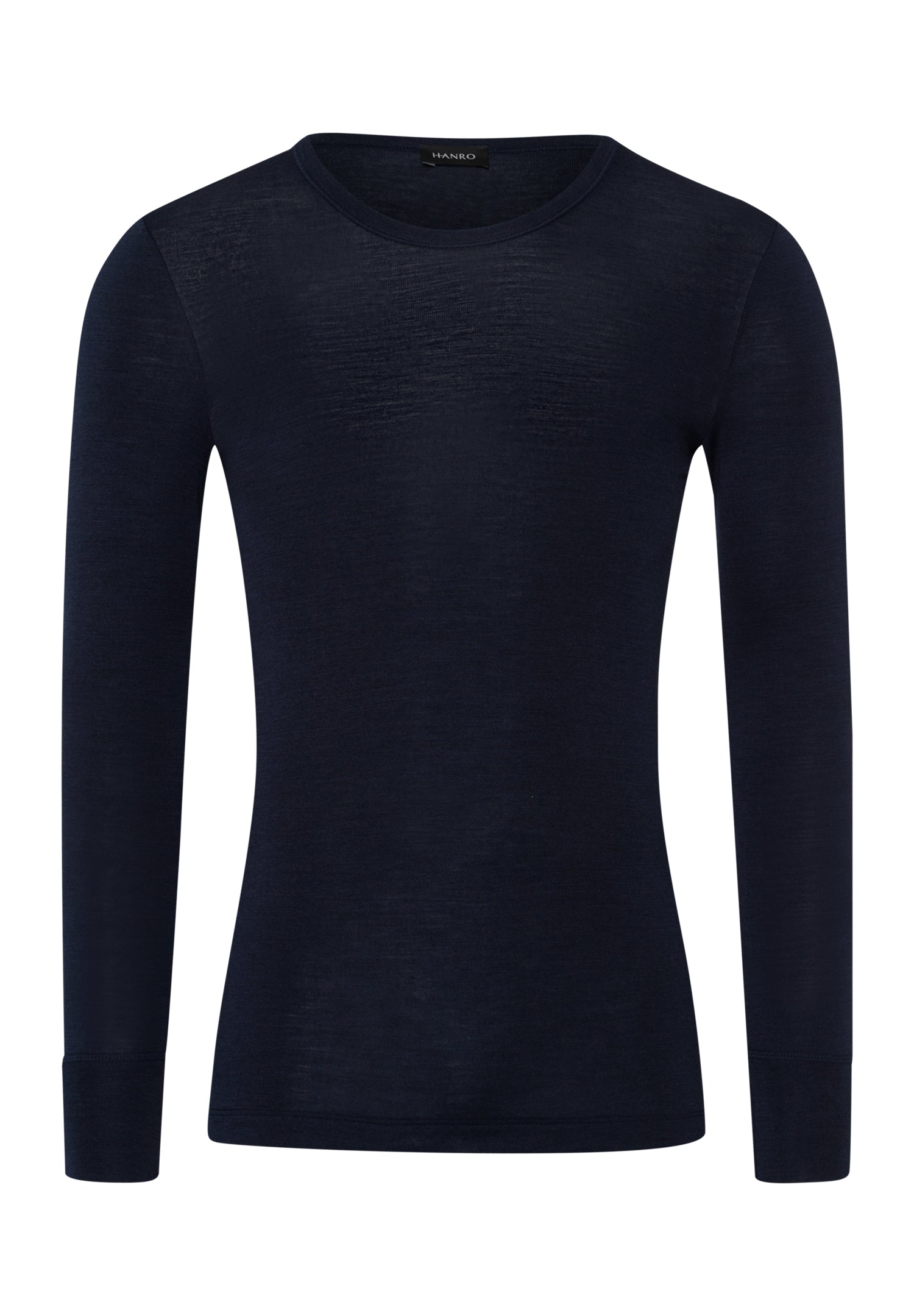 73402 Woolen Silk M Long Sleeve Shirt - 1610 Deep Navy