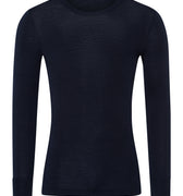 73402 Woolen Silk M Long Sleeve Shirt - 1610 Deep Navy