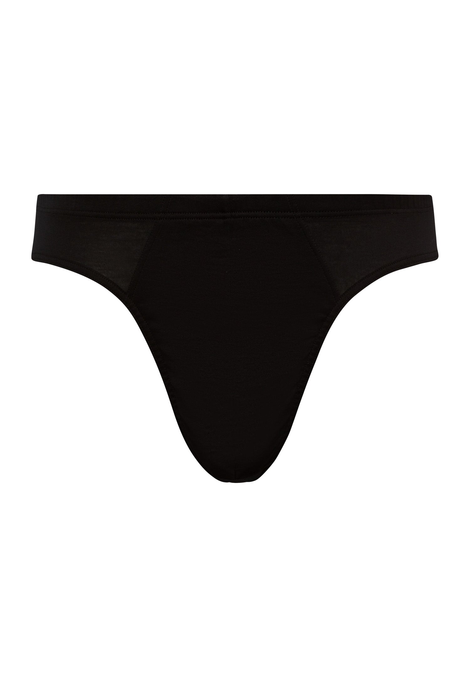 73501 Cotton Sporty 3/4 Brief - 199 Black